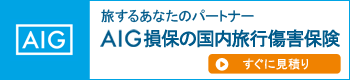 AIG損保の国内旅行傷害保険